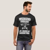 BLACKSMITH METAL WORKER BLADESMITH weekend forecas Tシャツ (正面フル)