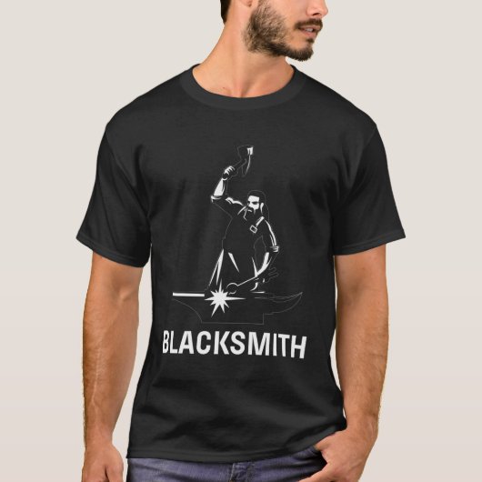 Blacksmith Metalworker Tシャツ (正面)