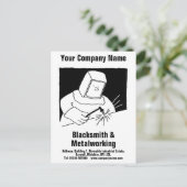 Blacksmith & Metalworking Servicesポストカード ポストカード (スタンド正面)