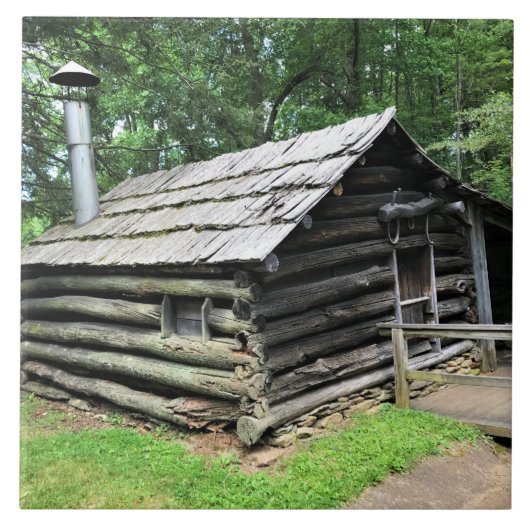 Blacksmith Shop at Mabry Mill,バージニア タイル (正面)
