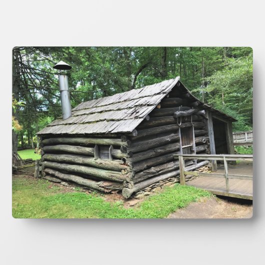 Blacksmith Shop at Mabry Mill，バージニア フォトプラーク (正面)