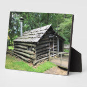 Blacksmith Shop at Mabry Mill，バージニア フォトプラーク (側面)