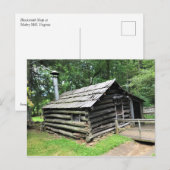 Blacksmith Shop at Mabry Mill,バージニア ポストカード (正面/裏面)