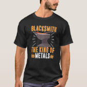 Blacksmith  The King Of Metals Tシャツ (正面)