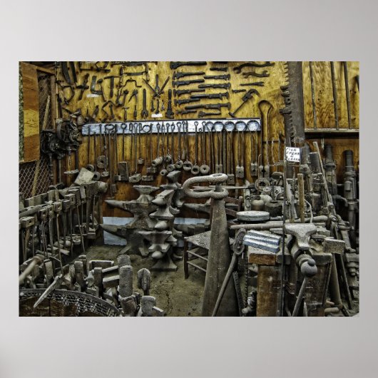 BLACKSMITH WORKS - 19世紀 ポスター (正面)