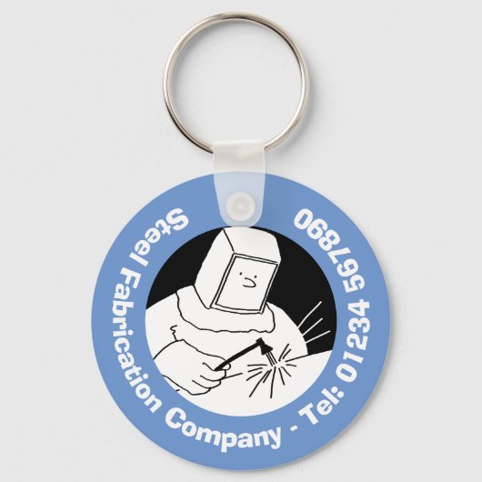 Blacksmiths & Welders製鋼および溶接 キーホルダー (正面)