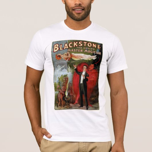 Blackstoneのマスターの手品師 Tシャツ (正面)