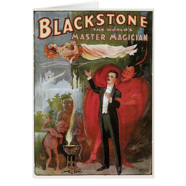 Blackstone、世界のマスターのMagician 1934年 (正面)