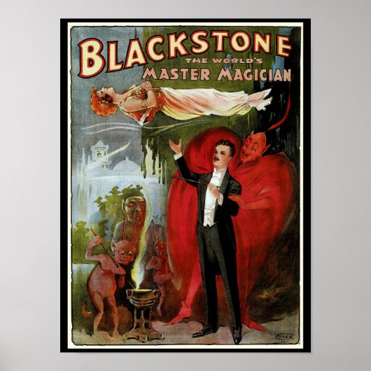 Blackstone Master Magician ポスター (正面)