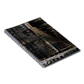 BlackTechnology回路基板電子コンピュータ。 ノートブック (右側)