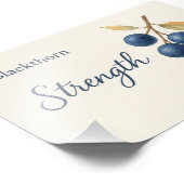 Blackthorn — Strength フォトプリント (角)