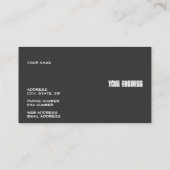 Blacktop 名刺 (裏面)