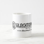 Blacktopiaのクラシックなコーヒー及び茶マグ コーヒーマグカップ (中央)