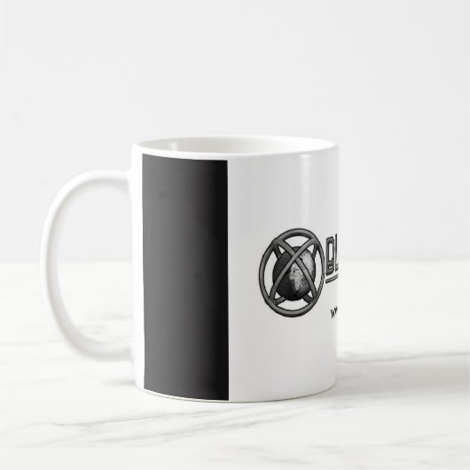 Blacktopiaのクラシックなコーヒー及び茶マグ コーヒーマグカップ (左)