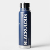 BLACKULO.US™創業者のFlex 🔥 ウォーターボトル (左面)