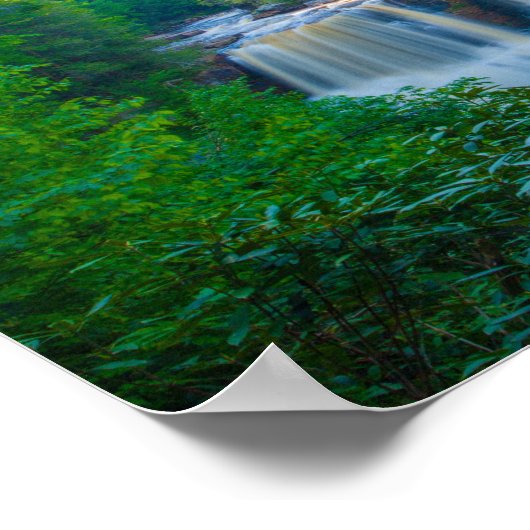 Blackwater Falls, West Virginia ポスター (角)