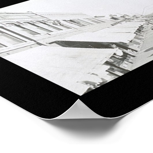 Blackwell, Oklahoma写真1910 ポスター (角)