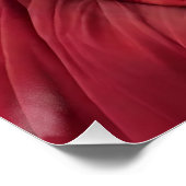 BlackWhiteRed glossy poster ポスター (コーナー)