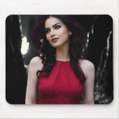 BlackWhiteRed mouse pad マウスパッド (正面)