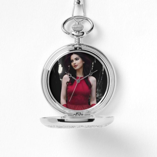 BlackWhiteRed watch 腕時計 (正面)