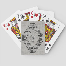 Blackwork embroidery playing cards トランプ