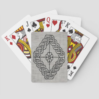 Blackwork embroidery playing cards トランプ