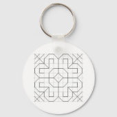 Blackwork keychain キーホルダー (正面)