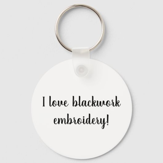 Blackwork keychain キーホルダー (裏面)