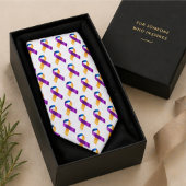 Bladder Cancer Awareness Merigold Ribbon ネクタイ