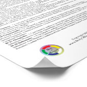 Bladder Meridian Acupuncture Points ポスター (角)