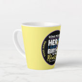 Bladder warrior Some People Never Meet Their Hero カフェラテマグ (左アングル)