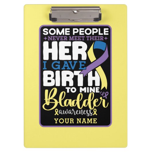 Bladder warrior Some People Never Meet Their Hero クリップボード (正面)