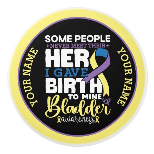 Bladder warrior Some People Never Meet Their Hero セラミックノブ (正面)