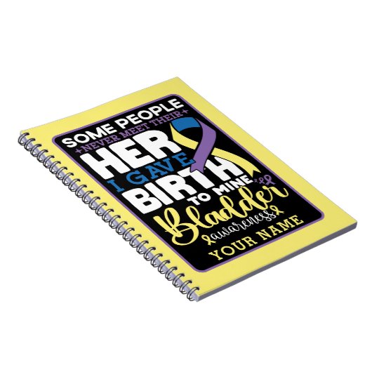 Bladder warrior Some People Never Meet Their Hero ノートブック (右側)