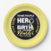 Bladder warrior Some People Never Meet Their Hero ペーパープレート (正面)