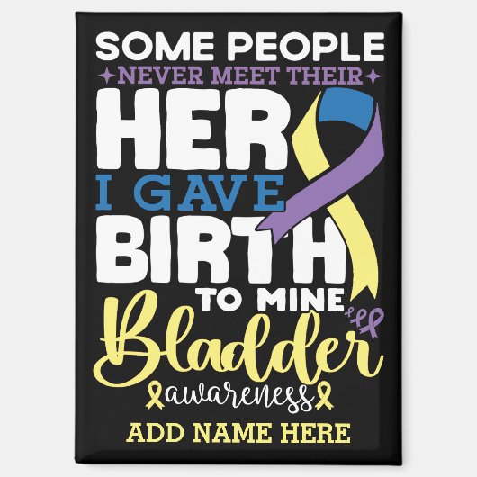 Bladder warrior Some People Never Meet Their Hero マグネット (正面)