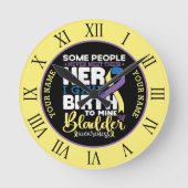 Bladder warrior Some People Never Meet Their Hero ラウンド壁時計 (正面)