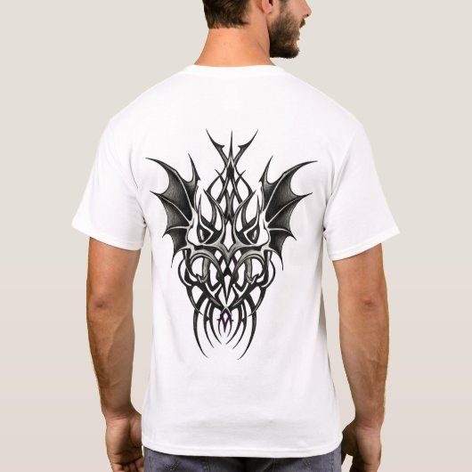 Blade Tribal Spike Armor Tシャツ (裏面)