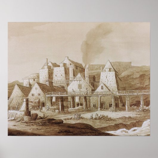 Blaenavonでの作品「An Historical Tour in Mo」 ポスター (正面)