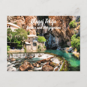 Blagaj Tekija Derbigh Boisanスタイル ポストカード