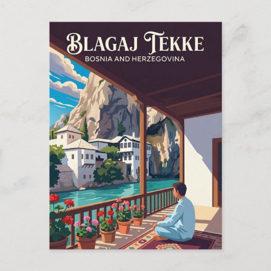 Blagaj Tekke Bosnia and Herzegovina ポストカード (正面)