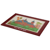 Blagoveshchenskoye Wood Russian Church カッティングボード (角)