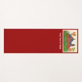 Blagoveshchenskoye Wood Russian Church ヨガマット (正面(横))