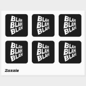 Blah Blah Blah スクエアシール (シート)