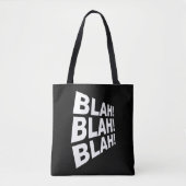 Blah Blah Blah トートバッグ (正面)