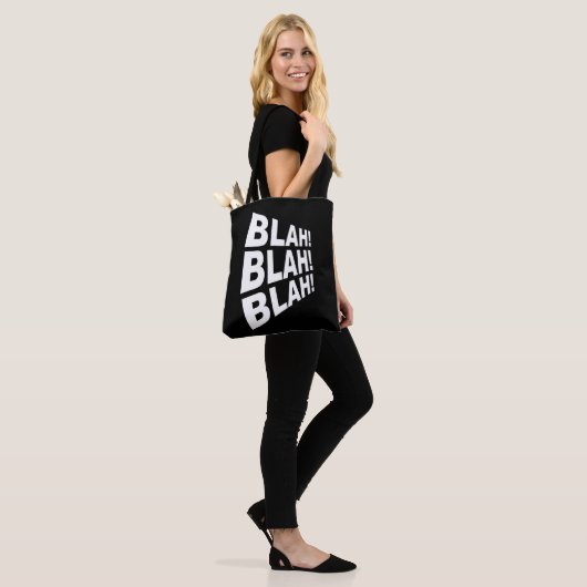 Blah Blah Blah トートバッグ (モデル)