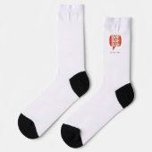 Blah, Blah, Blah Crew Socks ソックス (左)