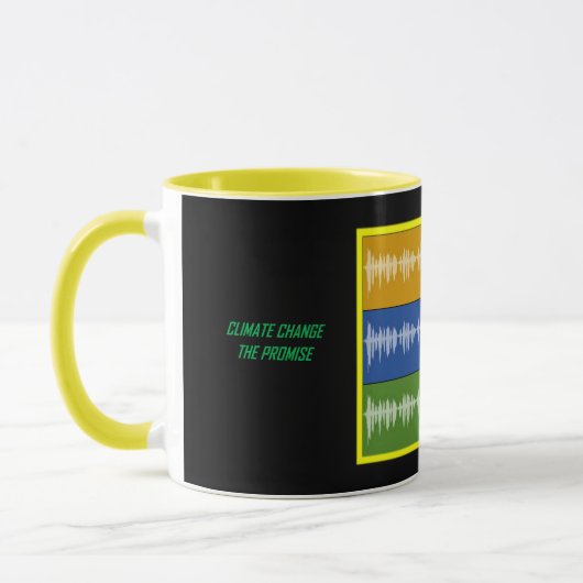 BLAH<BLAH<BLAH Mug マグカップ (左)