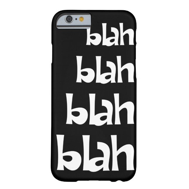 BlahiPhone 6の   ケース Case-Mate iPhoneケース (裏面)