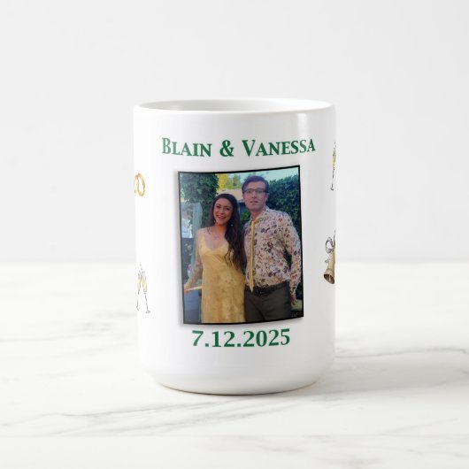 Blain wedding mug コーヒーマグカップ (中央)